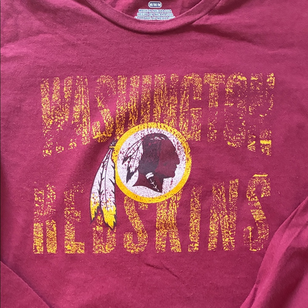 Women’s NFL Maroon Women's Team Apparel Shirt - Picture 3 of 4